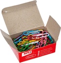 Apli Pack de 100 Clips nº2 32 mm - Colores Surtidos 
