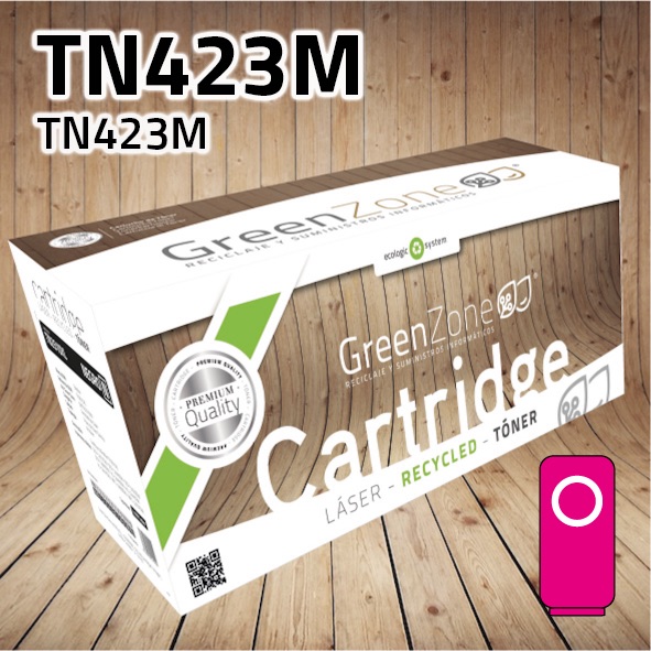Green Zone para Brother TN423M Kit Toner Magenta (4.000 Copias)