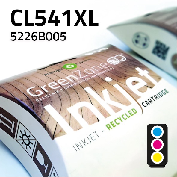 Cartucho Canon CL541XL color | 21 ml | Green Zone