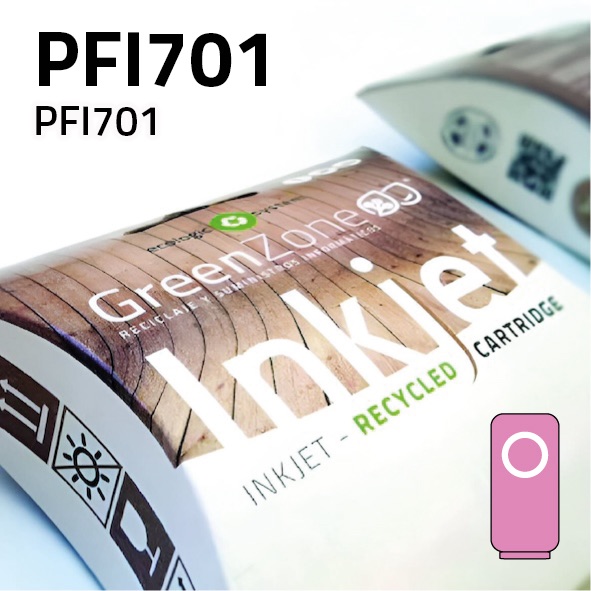 [GCCPFI701LM] Cartucho Canon PFI701 Light magenta | 700 ml | Green Zone