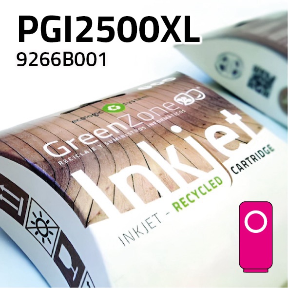 [GCCPGI2500XM] Cartucho Canon PGI2500XL magenta | 20 ml | Green Zone