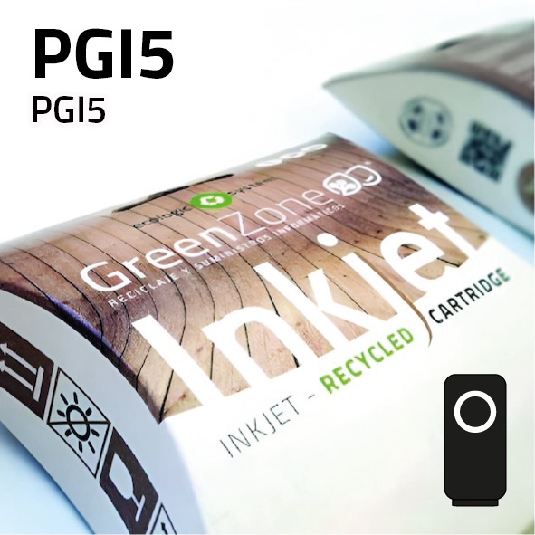 Green Zone para Canon PGI5 Negro (28 ml)