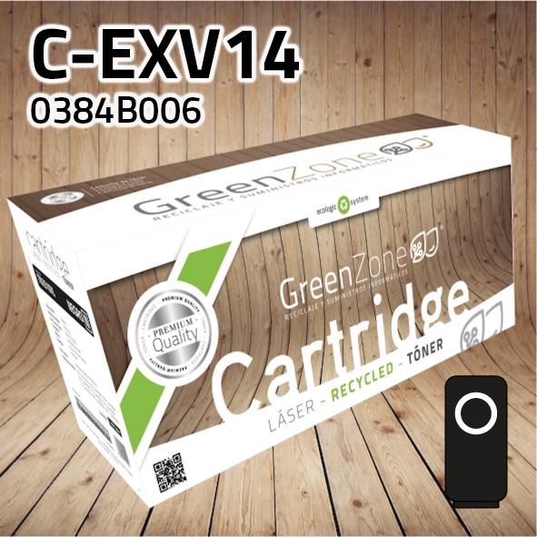 Tóner Canon (C-EXV14) 0384B006 negro | 8.300 páginas | Green Zone