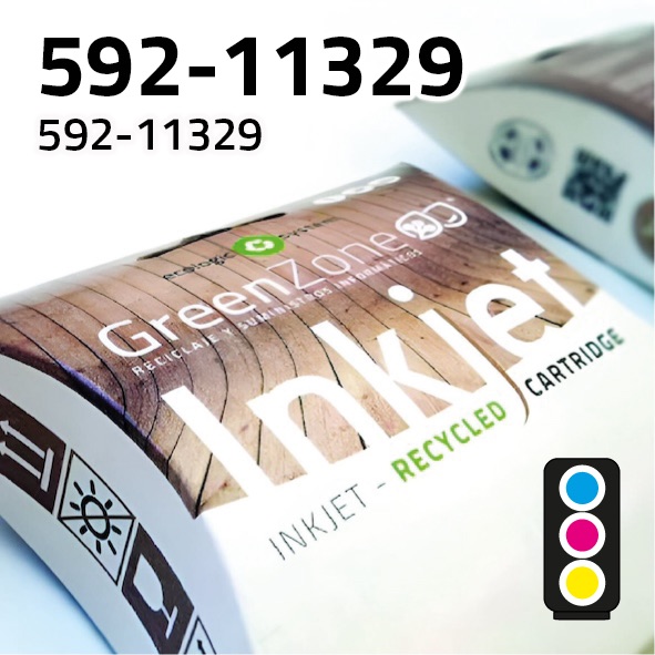 Green Zone para Dell 592-11329 , X738C Color (30 ml)