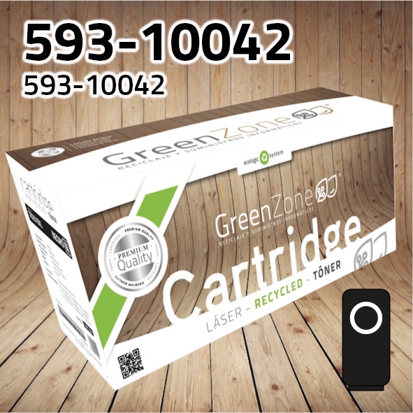 Green Zone para Dell 593-10042 Negro (6.000 Copias)