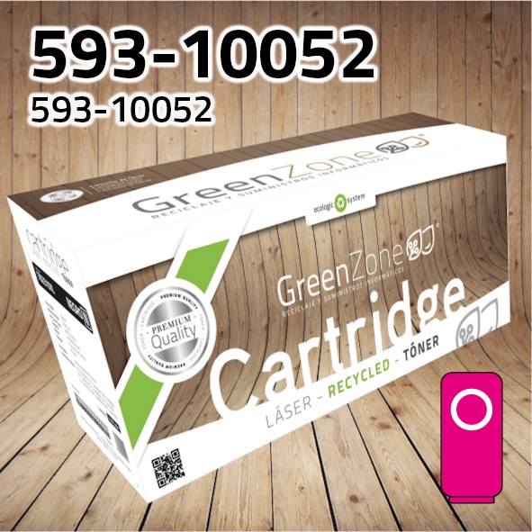 Green Zone para Dell 593-10052 Kit Toner Magenta (8.000 Copias)