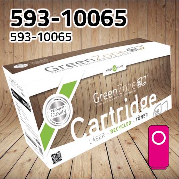 [GDT0065M] Tóner Dell 593-10065 magenta | 2.000 páginas | Green Zone