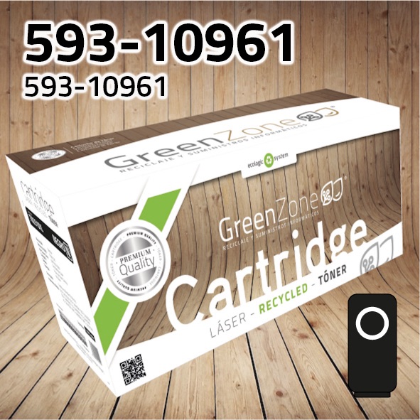 Green Zone para Dell 593-10961 Negro (2.500 Copias)