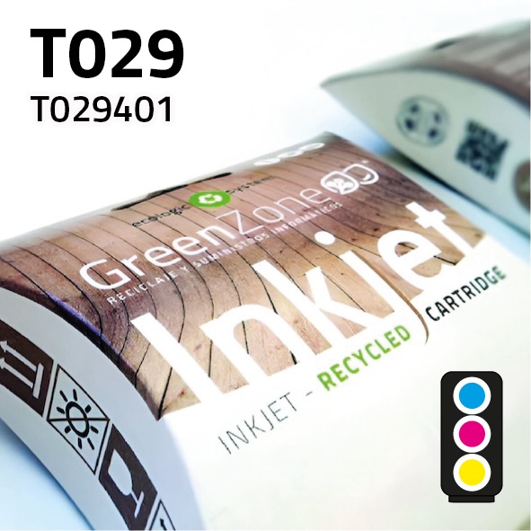 [GECT029C] Cartucho Epson T029401 color | 41 ml | Green Zone