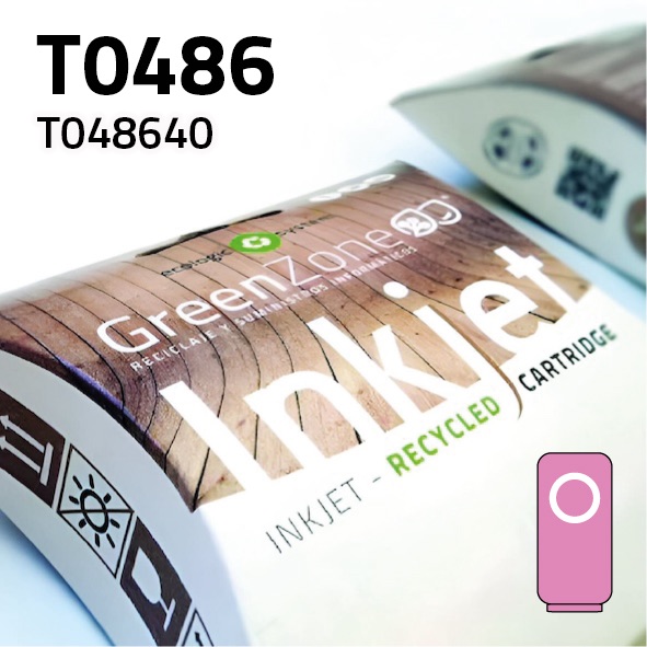 [GECT048LM] Cartucho Epson T048640 Light magenta | 17 ml | Green Zone