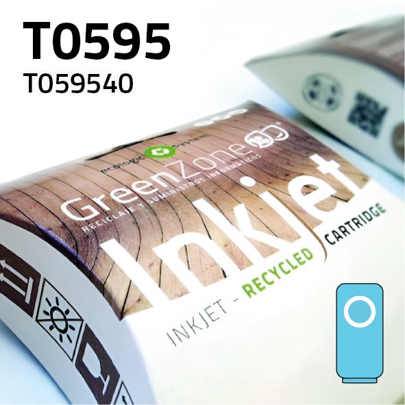 [GECT0595LC] Cartucho Epson T059540 Light cian | 17 ml | Green Zone