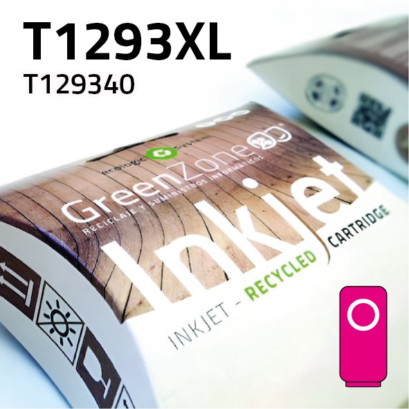 Green Zone para Epson T129340XL Magenta (16 ml)