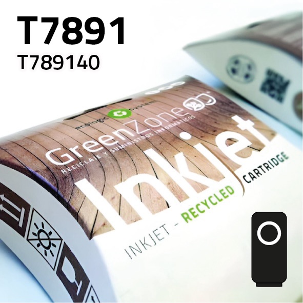 Green Zone para Epson T789140 Negro (66 ml)