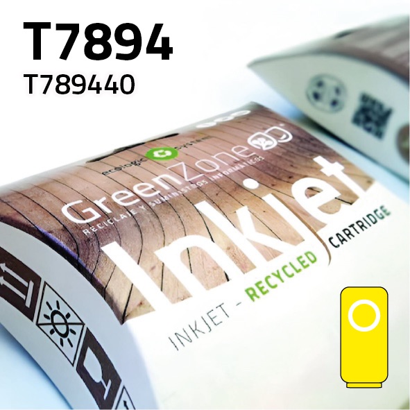 [GECT7894Y] Cartucho Epson T789440 amarillo | 35 ml | Green Zone