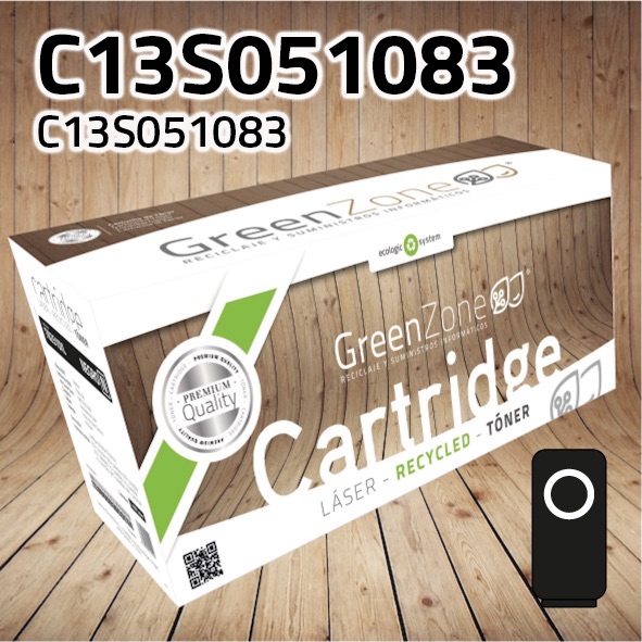 [GET1083NO] Tambor Epson C13S051083 negro | 45.000 páginas | Green Zone