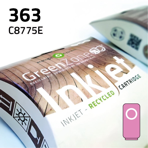 Green Zone para HP C8775E (363) Light Magenta (10 ml)