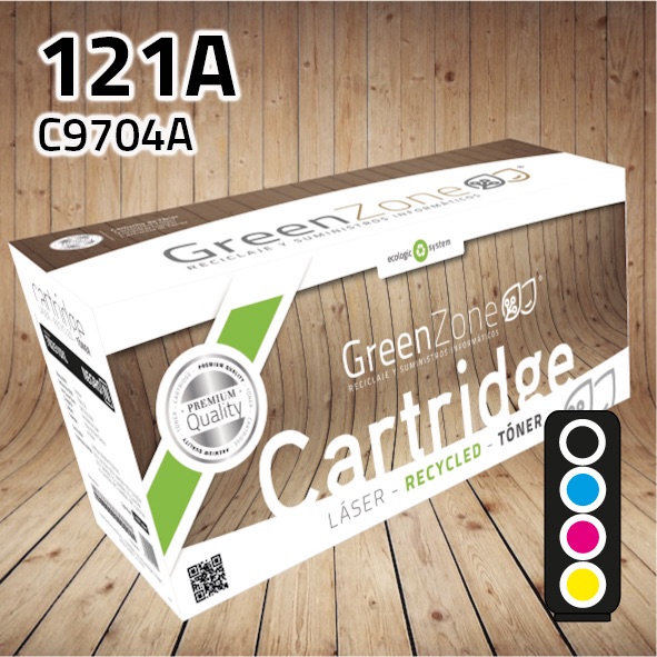 Green Zone para HP C9704A (121A) / EP87 Kit Tambor (20.000 Copias)