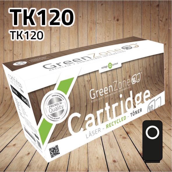 Tóner Kyocera TK120 negro | 7.200 páginas | Green Zone