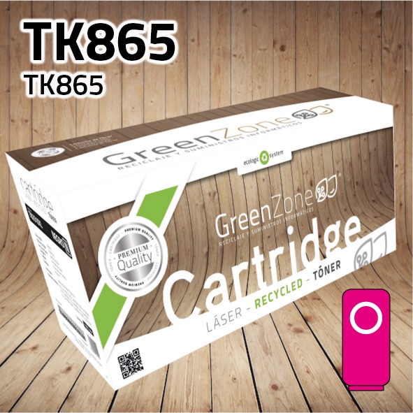 Green Zone para Kyocera TK865 Kit Toner Magenta (12.000 Copias)