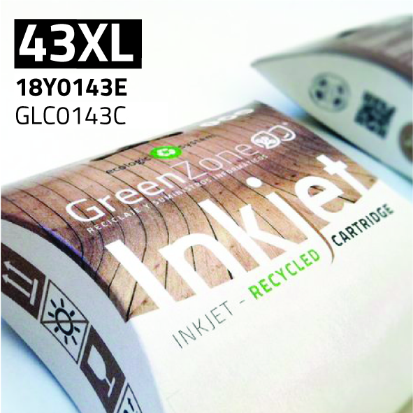 Green Zone para Lexmark 18Y0143E (43XL) Color (15 ml)