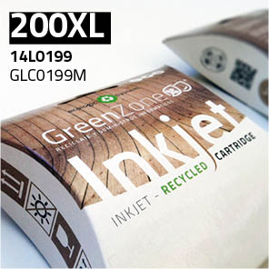 Green Zone para Lexmark 14L0199 (200XL) Magenta (32 ml)