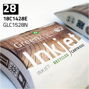 Green Zone para Lexmark 18C1428E (28) / 018C1528E Negro (21 ml)