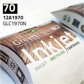 Green Zone para Lexmark 12A1970 (70) Negro (40 ml)