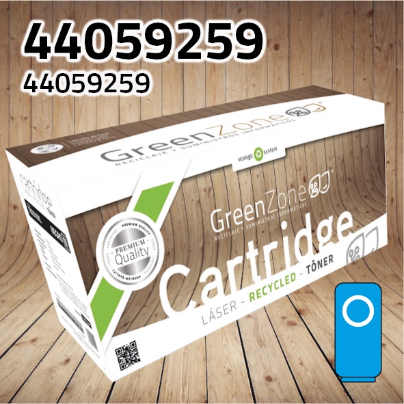 Tóner OKI 44059259 cian | 9.000 páginas | Green Zone