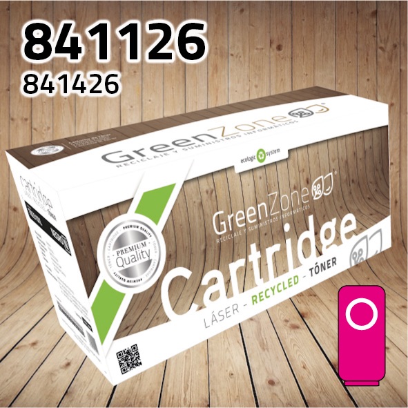 [GRT1126M] Tóner Ricoh 841126 polimerizado magenta | 15.000 páginas | Green Zone
