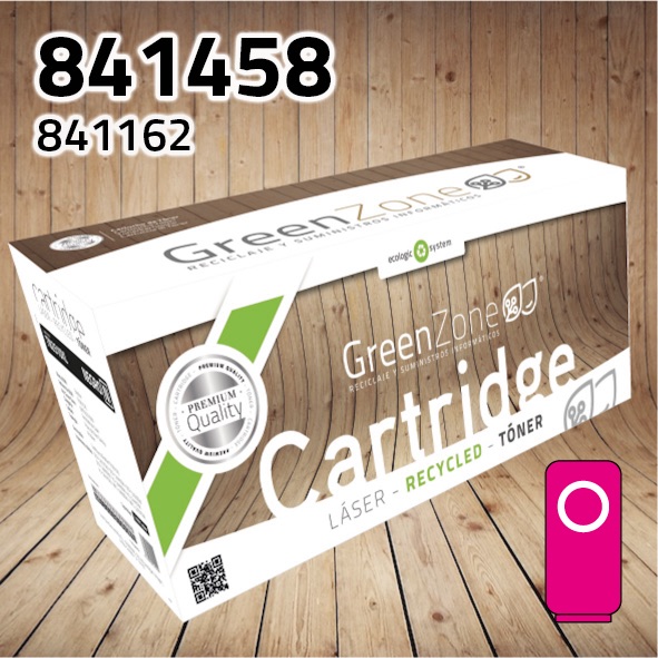 Green Zone para Ricoh 841458 Kit Toner Magenta (18.000 Copias)
