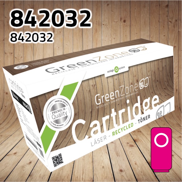 [GRT2032M] Tóner Ricoh 842032 polimerizado magenta | 15.000 páginas | Green Zone