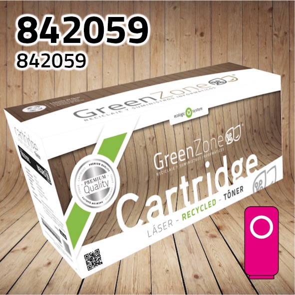 Green Zone para Ricoh 842059 Kit Toner Magenta (5.500 Copias)