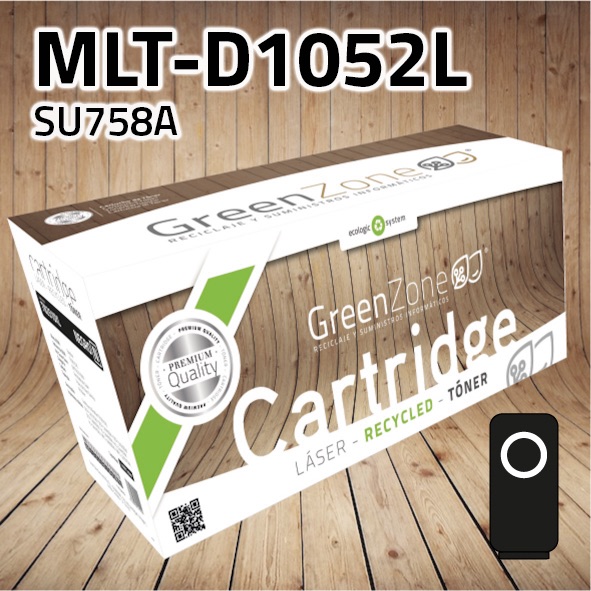 Tóner Samsung MLT-D1052L negro | 2.500 páginas | Green Zone