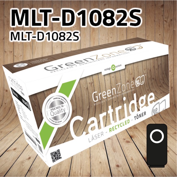 Tóner Samsung MLT-D1082S negro | 1.500 páginas | Green Zone