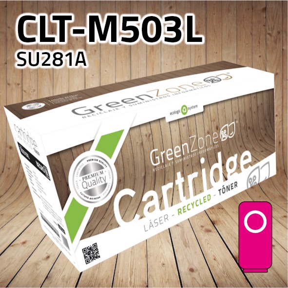 Tóner Samsung CLT-M503L magenta | 5.000 páginas | Green Zone