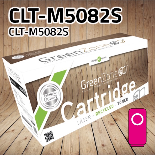 [GST5082M] Tóner Samsung CLT-M5082S magenta | 4.000 páginas | Green Zone