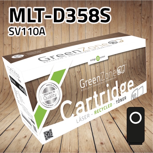 Green Zone para Samsung MLT-D358S Kit toner (30.000 Copias)