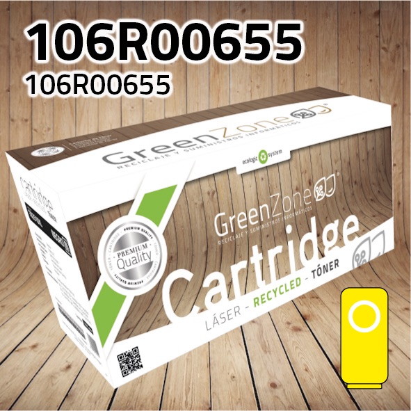 Green Zone para Xerox 106R00655 Kit Toner Amarillo (18.000 Copias)