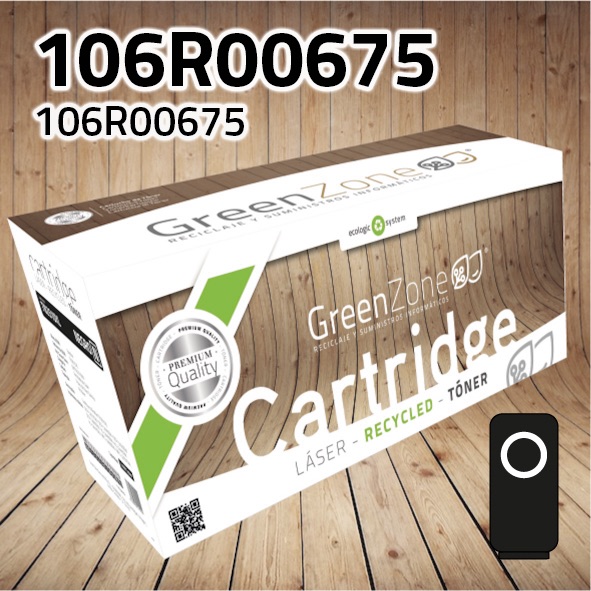 Green Zone para Xerox 106R00675 Kit Toner Negro (8.000 Copias)