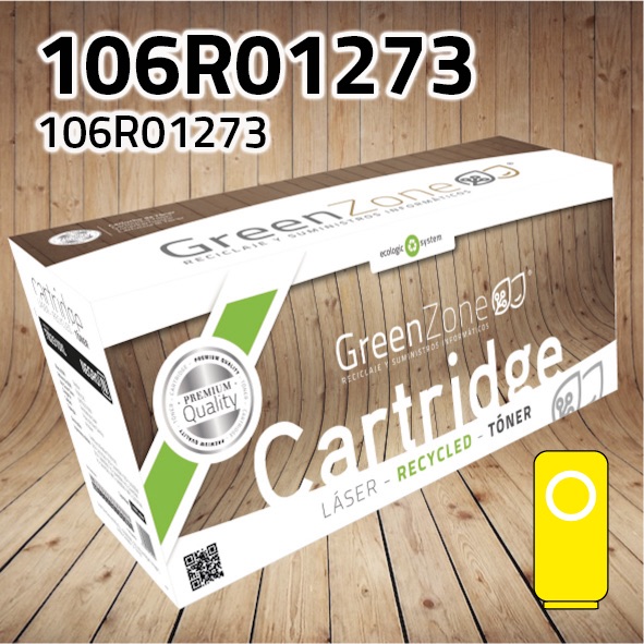 [GXT1273Y] Tóner Xerox 106R01273 amarillo | 1.000 páginas | Green Zone