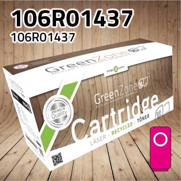 Green Zone para Xerox 106R01437 Kit Toner Magenta (17.800 Copias)