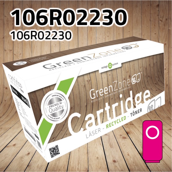 Tóner Xerox 106R02230 magenta | 6.000 páginas | Green Zone