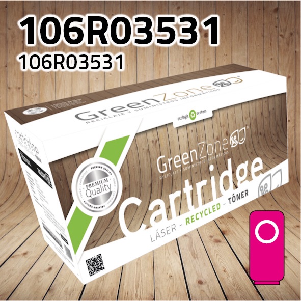 Tóner Xerox 106R03531 polimerizado magenta | 8.000 páginas | Green Zone