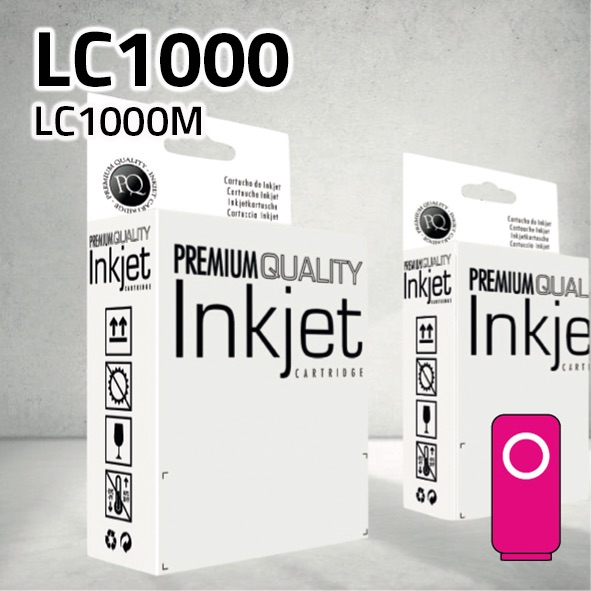 [CLBCLC1000M] Marca Clone para Brother LC970M / LC1000M Magenta (15 ml)