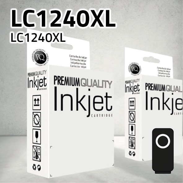 Marca Clone para Brother LC1240XL/ LC1280XL Negro (33 ml)