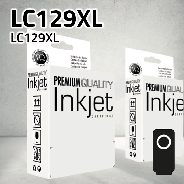 Marca Clone para Brother LC129XL Negro (58 ml)