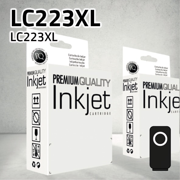 Marca Clone para Brother LC223XL Negro (20 ml)