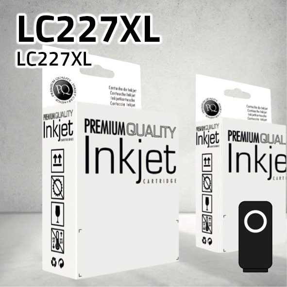 Marca Clone para Brother LC227XL Negro (30 ml)