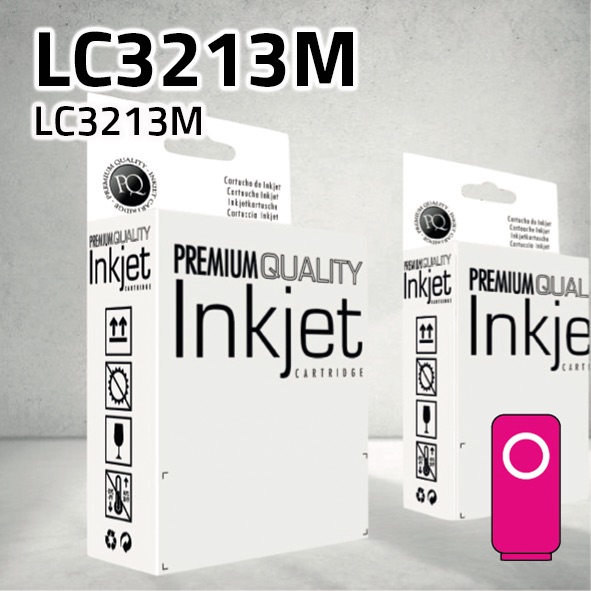 [CLBCLC3213M] Cartucho Brother LC3213M magenta | 400 páginas | compatible