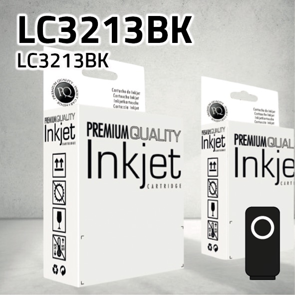 [CLBCLC3213N] Cartucho Brother LC3213BK negro | 400 páginas | compatible